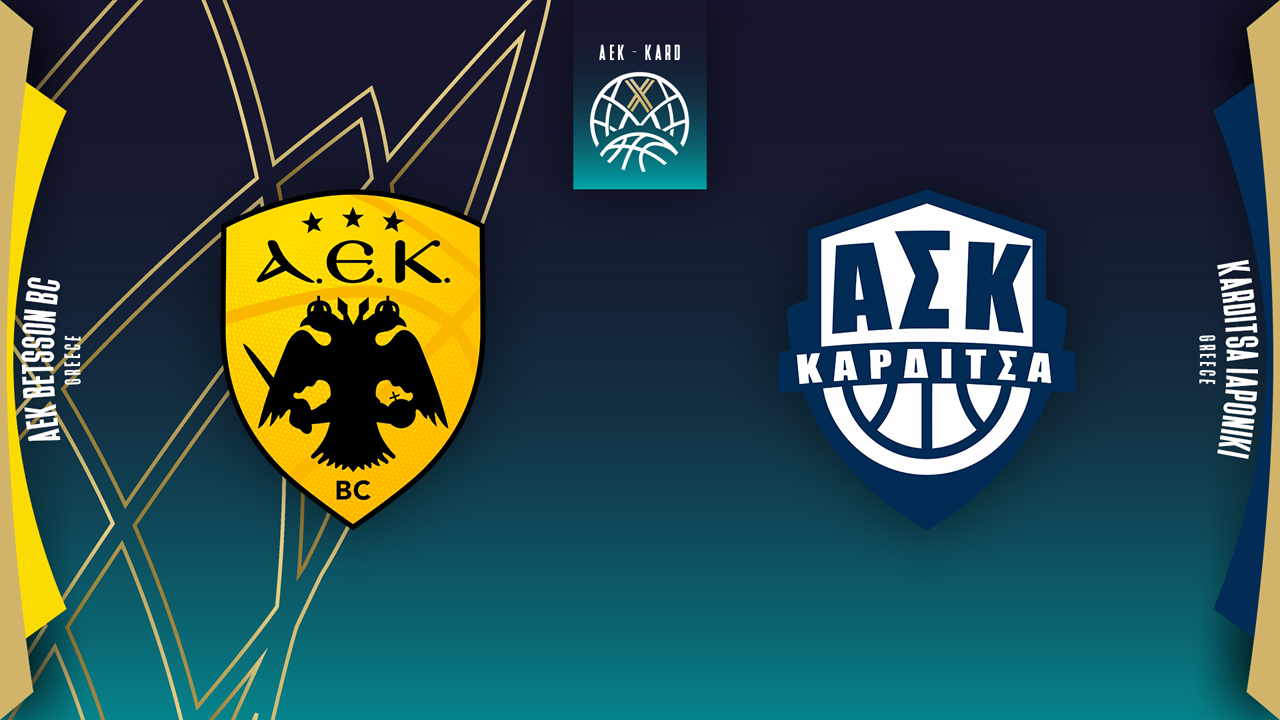 AEK BC vs ASK Karditsas BC poster