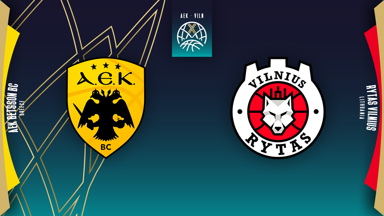 AEK BC vs BC Lietuvos rytas poster