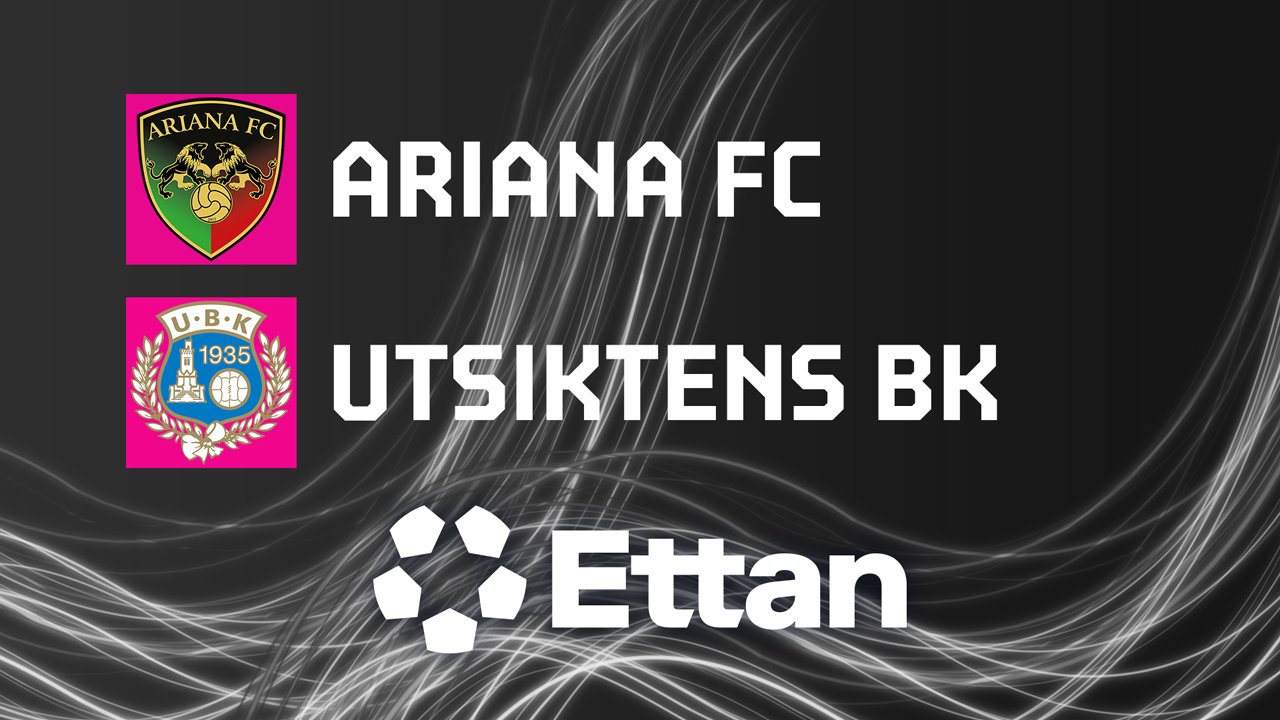 AFC Malmö vs Utsikten poster