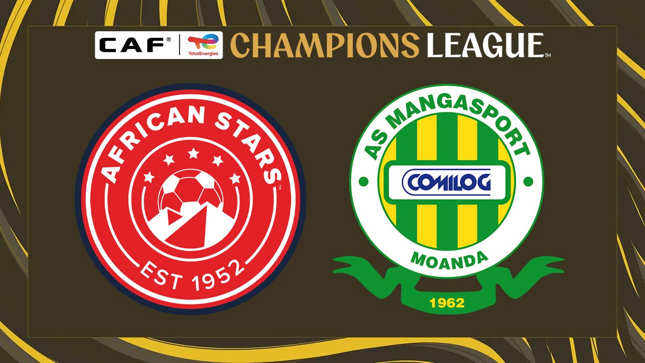 African Stars vs Mangasport poster