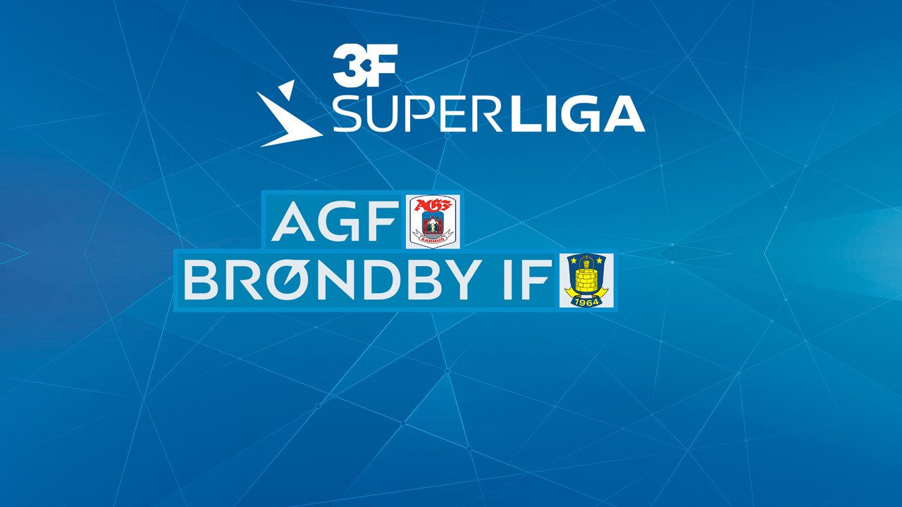 AGF Aarhus vs Brøndby poster