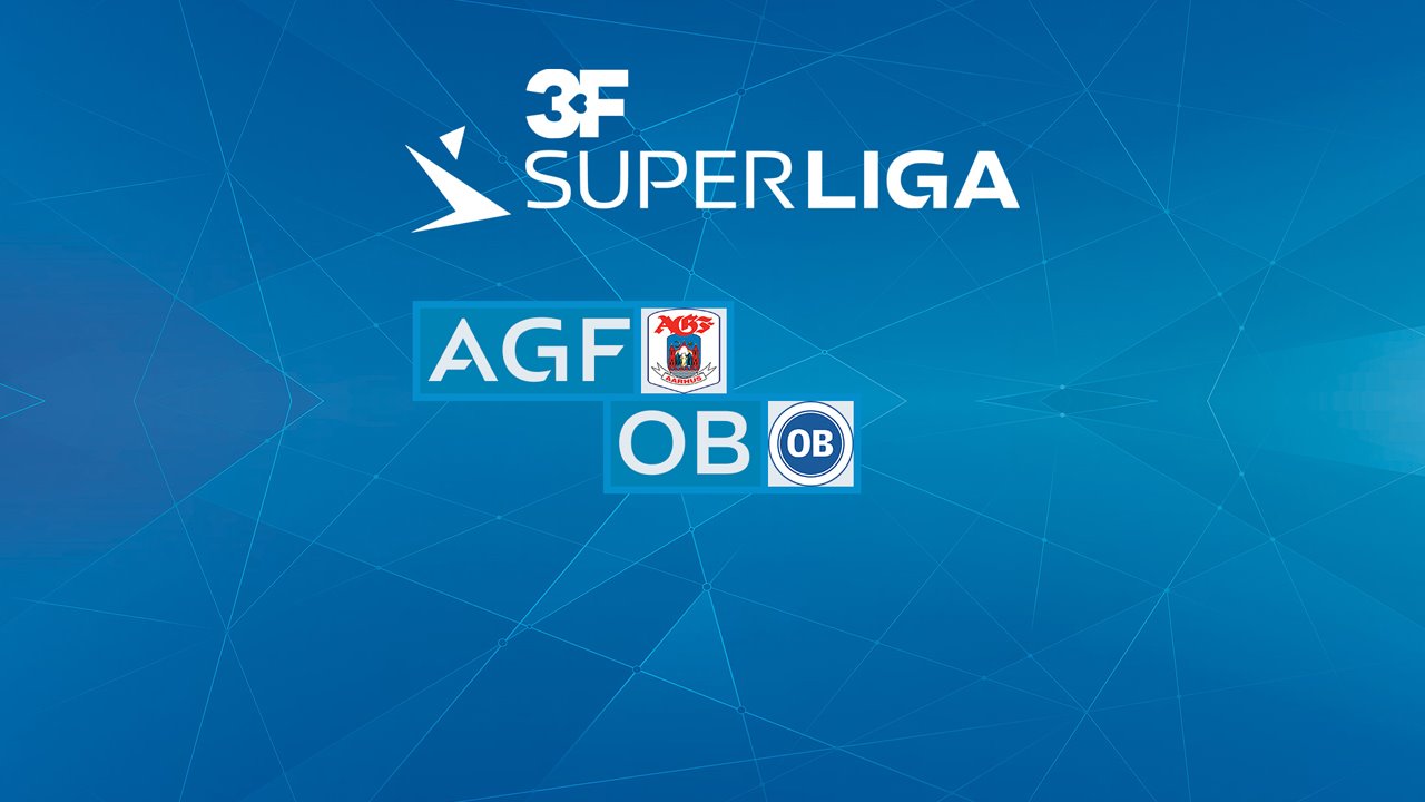 AGF Aarhus vs Odense BK poster