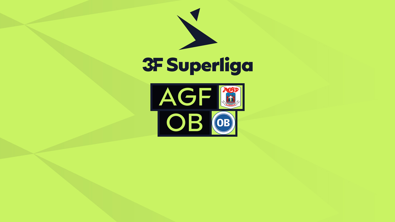 AGF Aarhus vs Odense BK poster