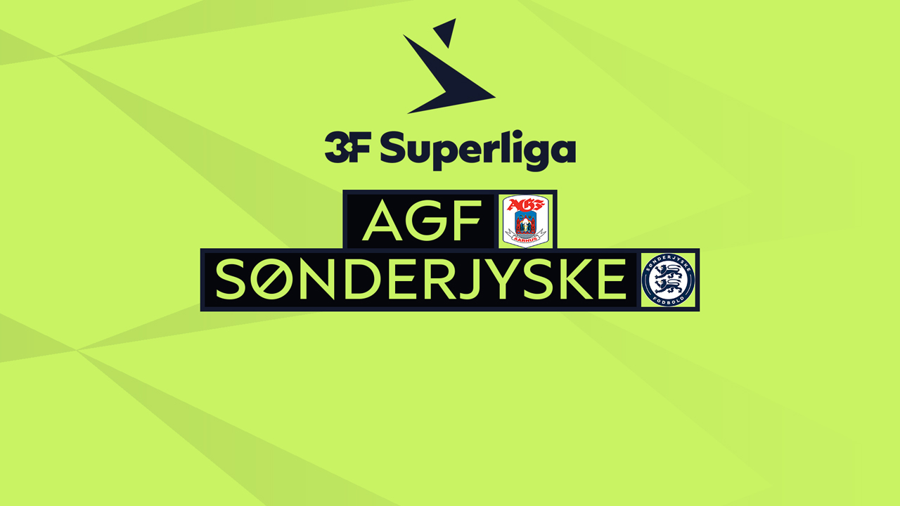 AGF Aarhus vs Sønderjyske poster
