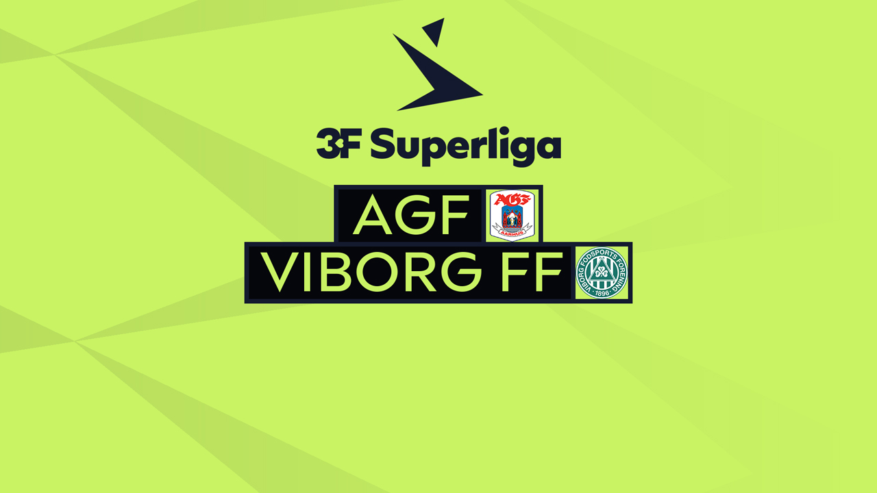 AGF Aarhus vs Viborg poster