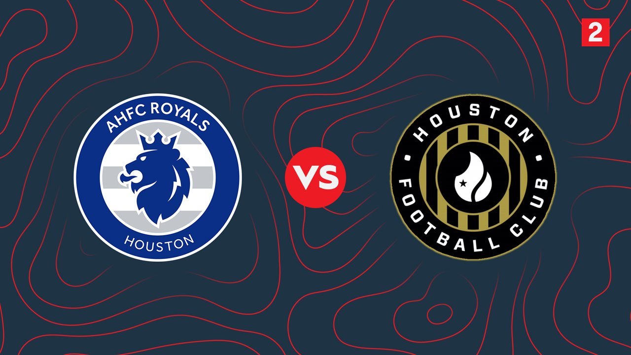 AHFC Royals vs Houston FC poster