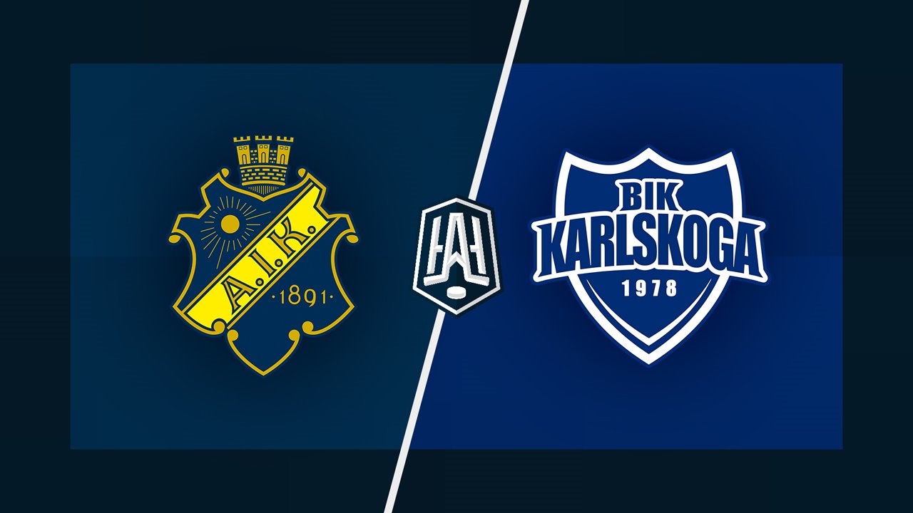 AIK IF vs BIK Karlskoga poster