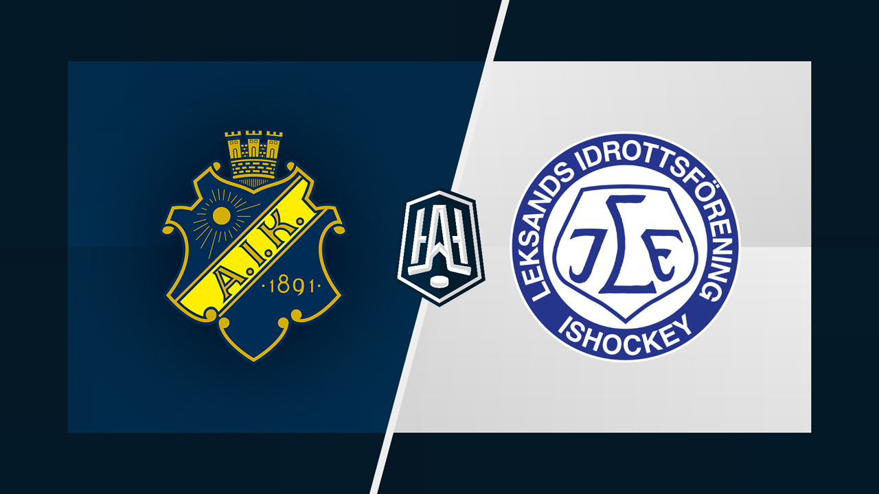 AIK IF vs Leksands IF poster