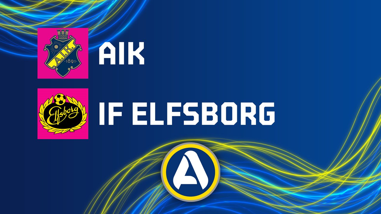 AIK vs Elfsborg poster
