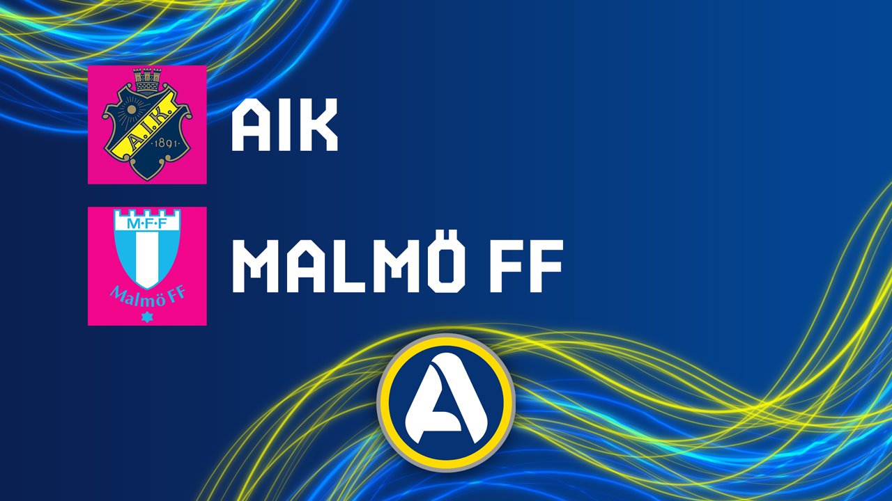 AIK vs Malmo FF poster
