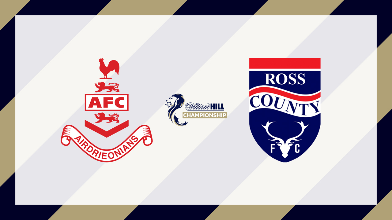 Airdrieonians vs Ross County poster