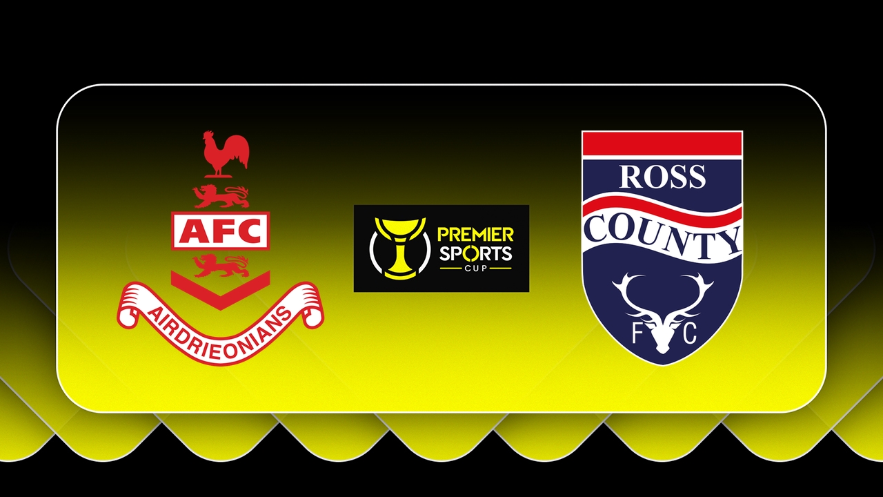 Airdrieonians vs Ross County poster