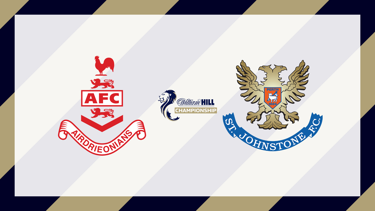 Airdrieonians vs St Johnstone poster