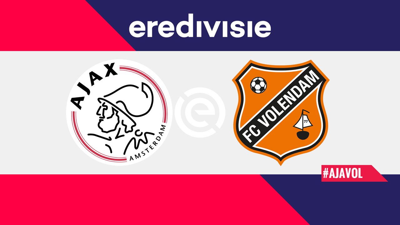 Ajax vs FC Volendam poster