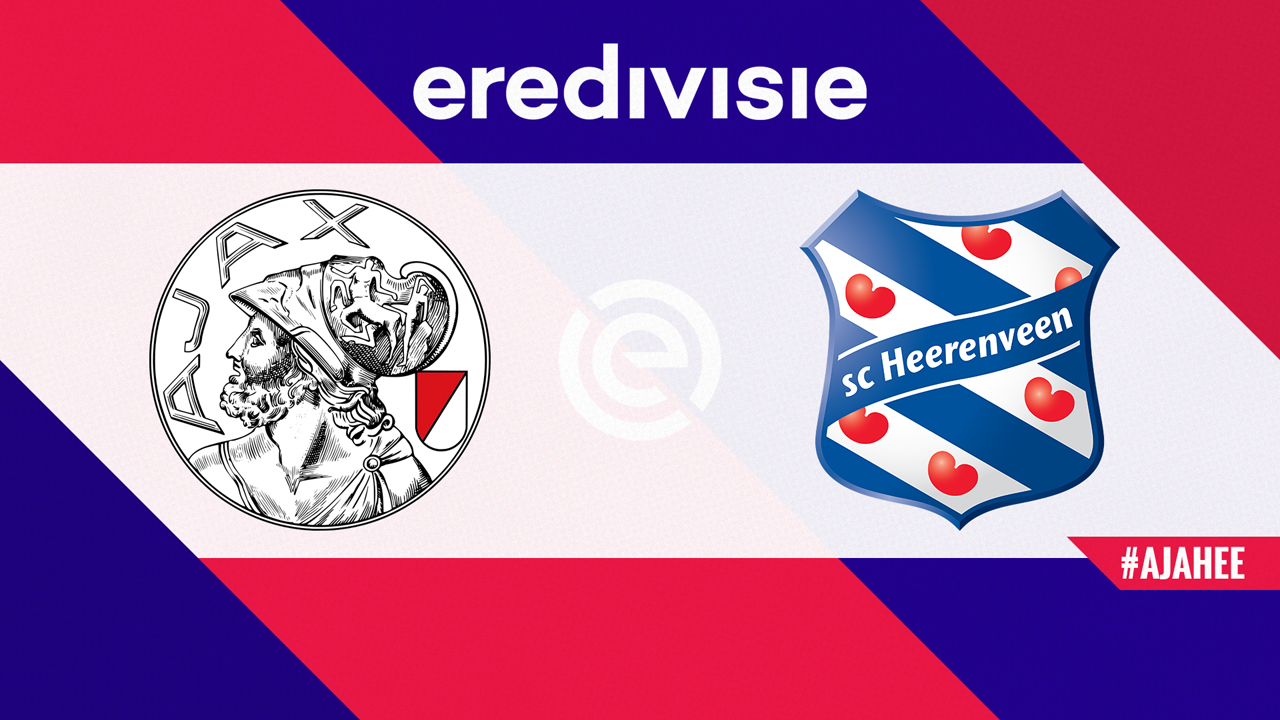 Ajax vs Heerenveen poster