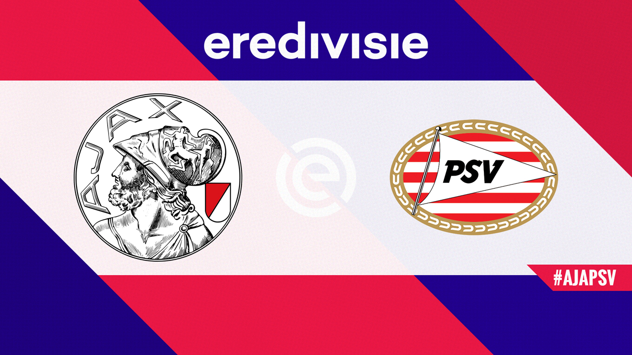 Ajax vs PSV Eindhoven poster