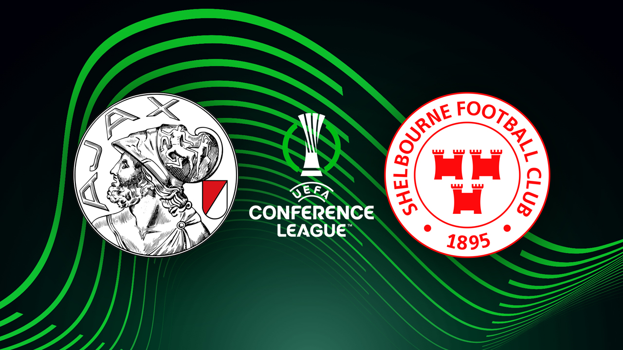 Ajax vs Shelbourne poster