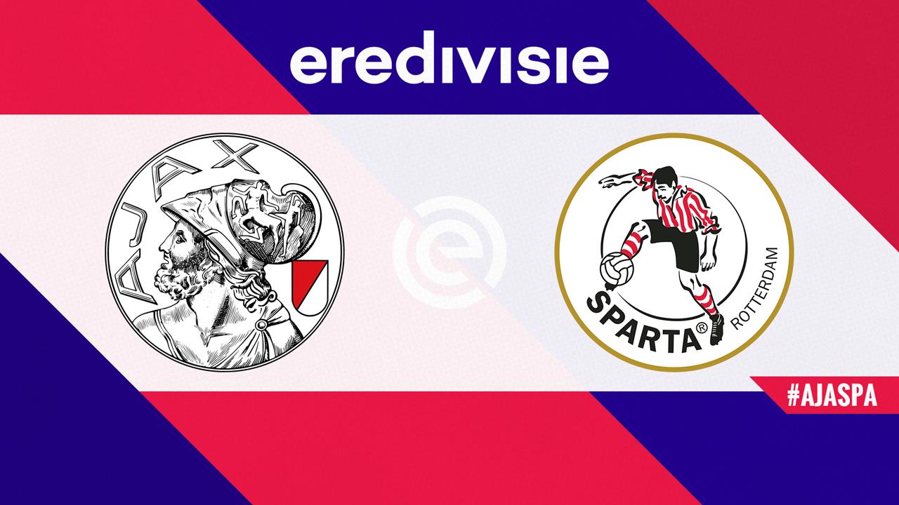 Ajax vs Sparta Rotterdam poster
