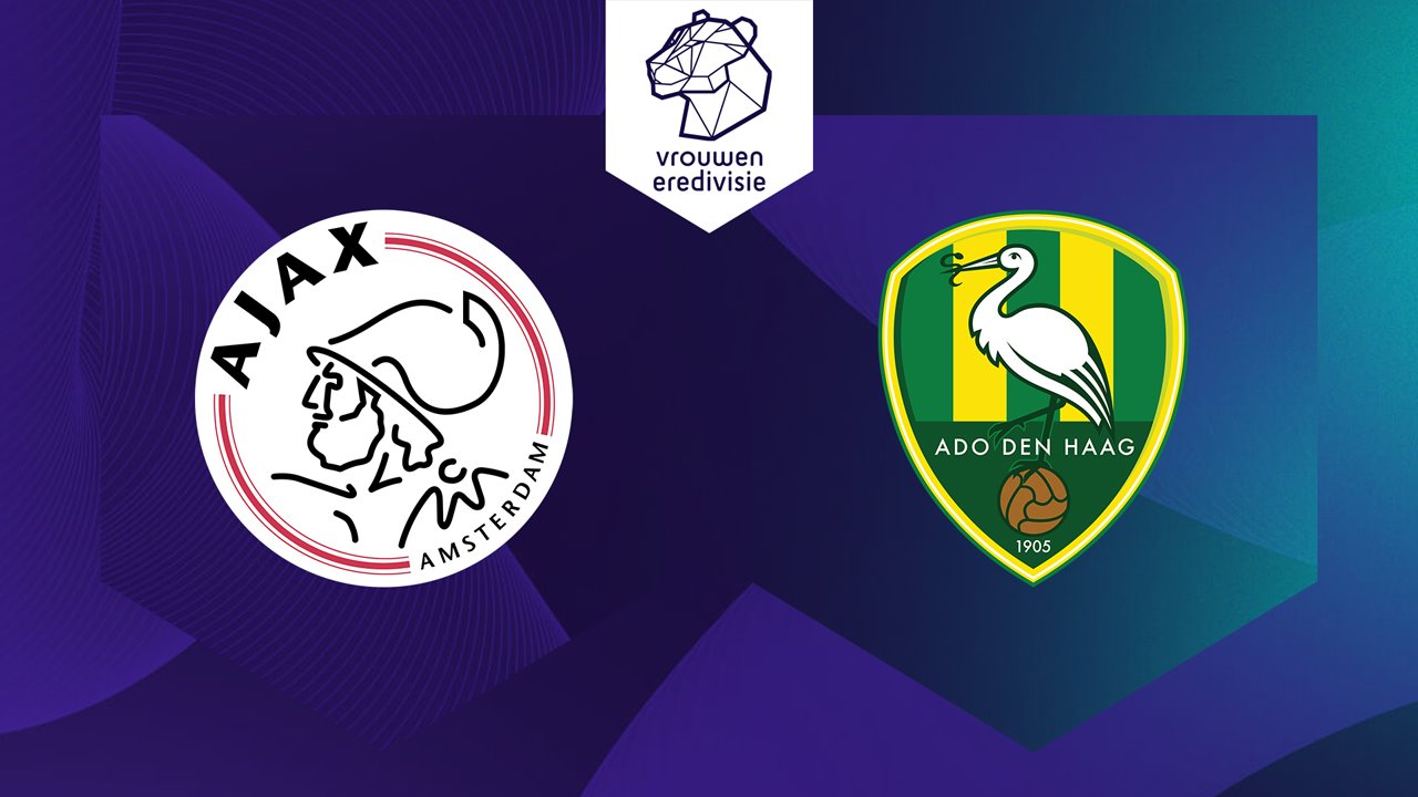 Ajax Women vs ADO Den Haag Women poster