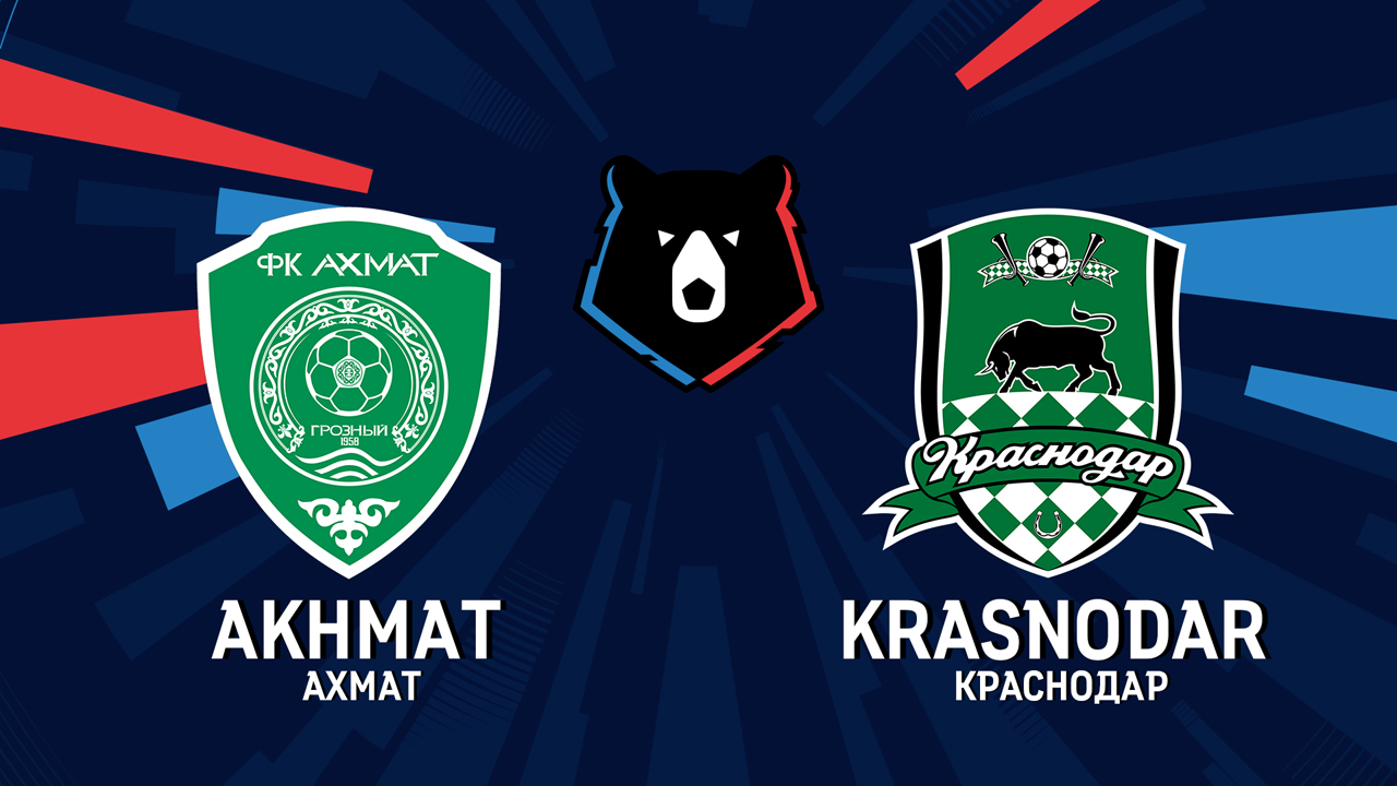 Akhmat Grozny vs Krasnodar poster