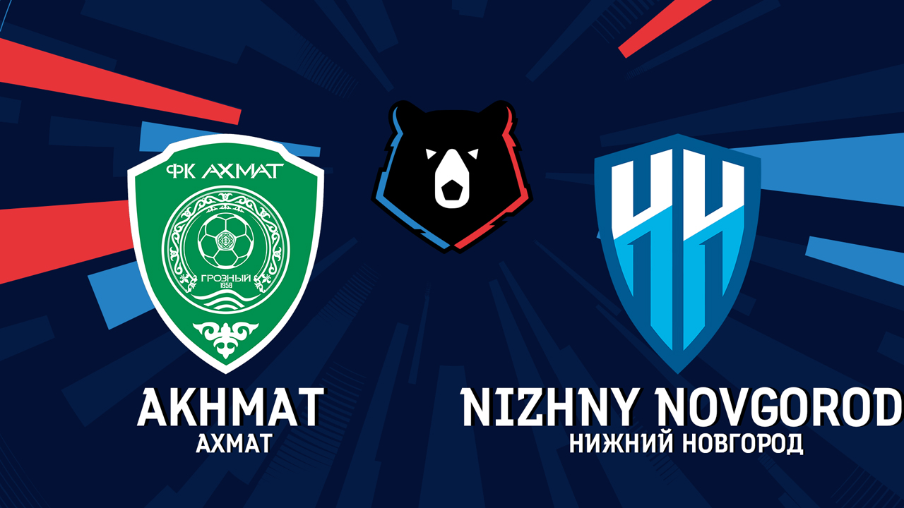Akhmat Grozny vs Nizhny Novgorod poster