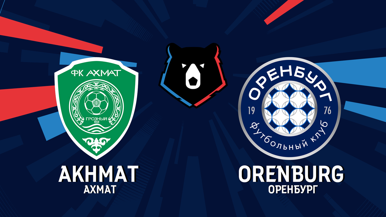 Akhmat Grozny vs Orenburg poster