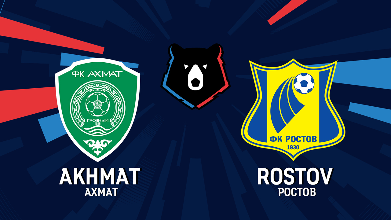 Akhmat Grozny vs Rostov poster