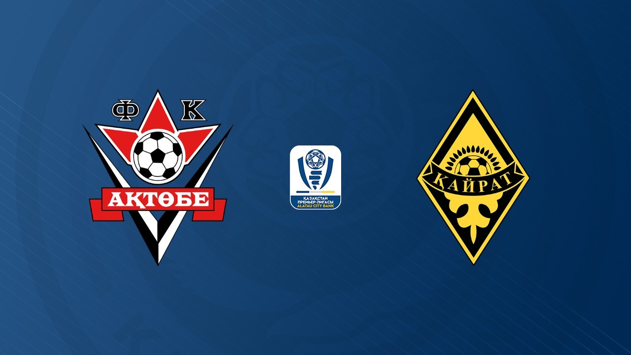 Aktobe vs Kairat Almaty poster