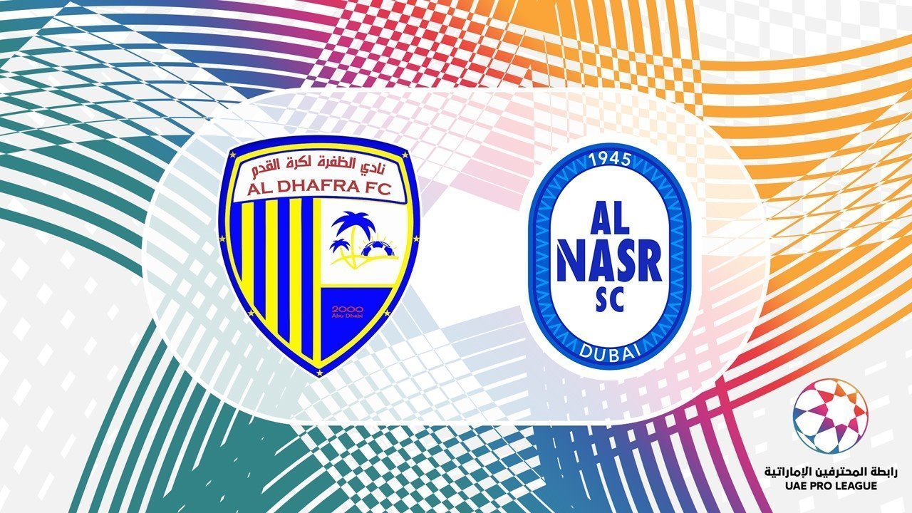 Al Dhafra vs Al Nasr poster