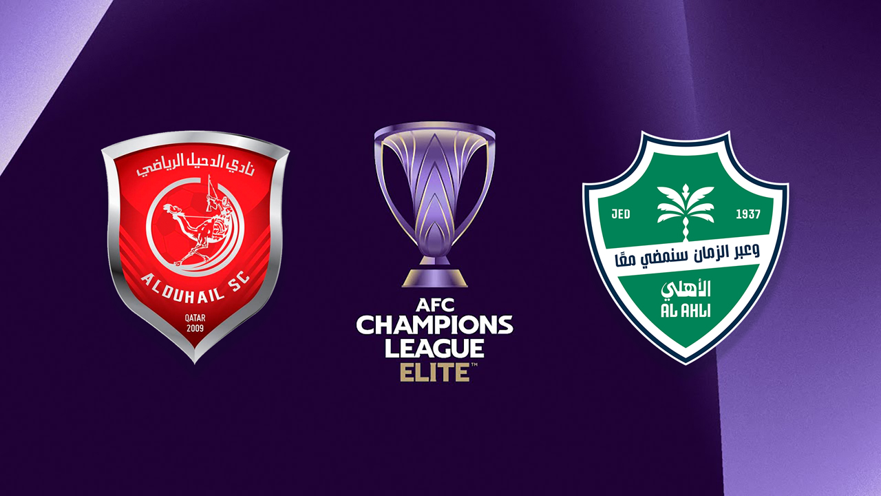 Al-Duhail vs Al-Ahli poster