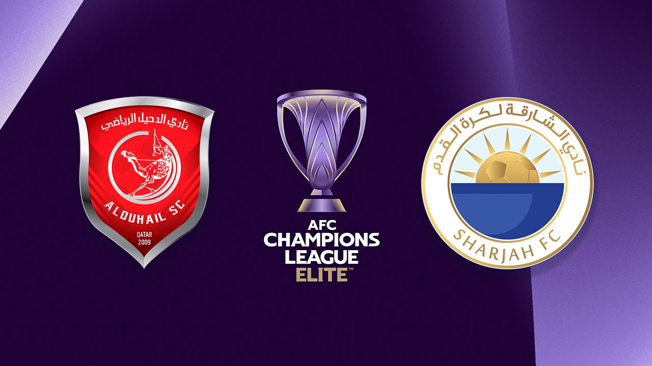 Al-Duhail vs Sharjah poster