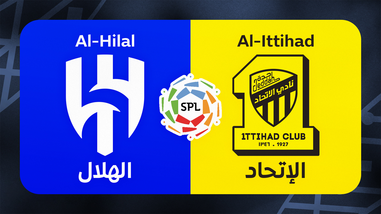 Al-Hilal vs Al-Ittihad poster