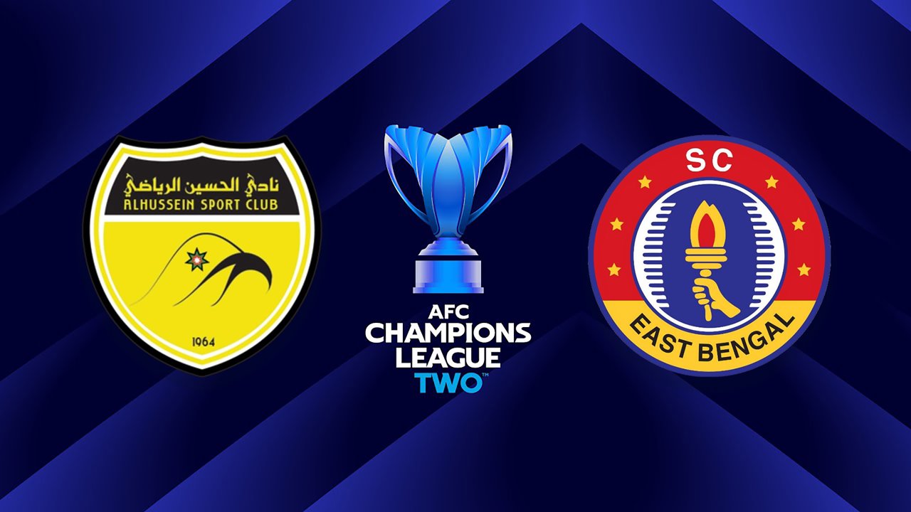 Al-Hussein Irbid vs East Bengal poster