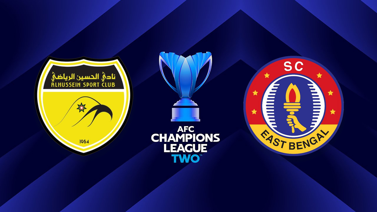 Al-Hussein Irbid vs East Bengal poster