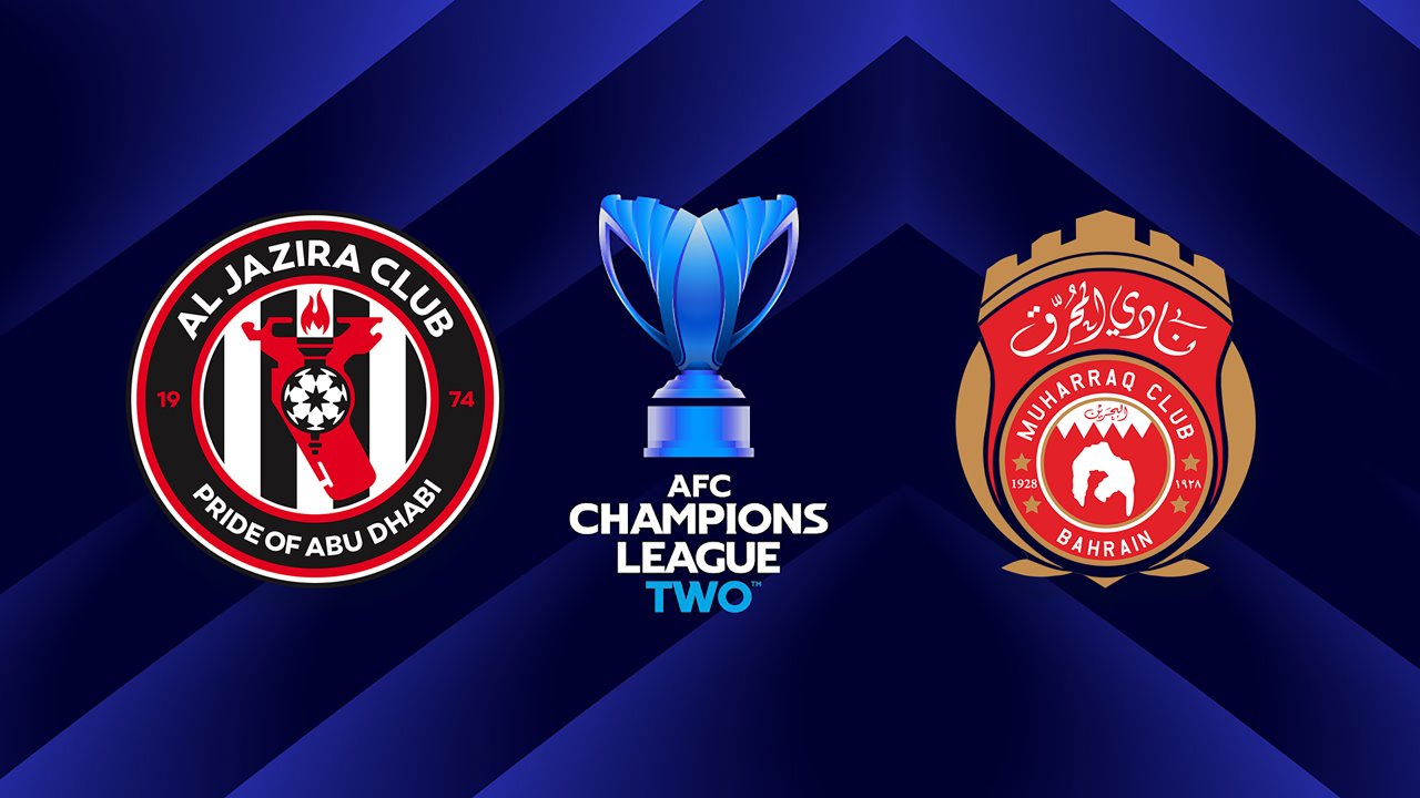Al Jazira vs Al-Muharraq poster