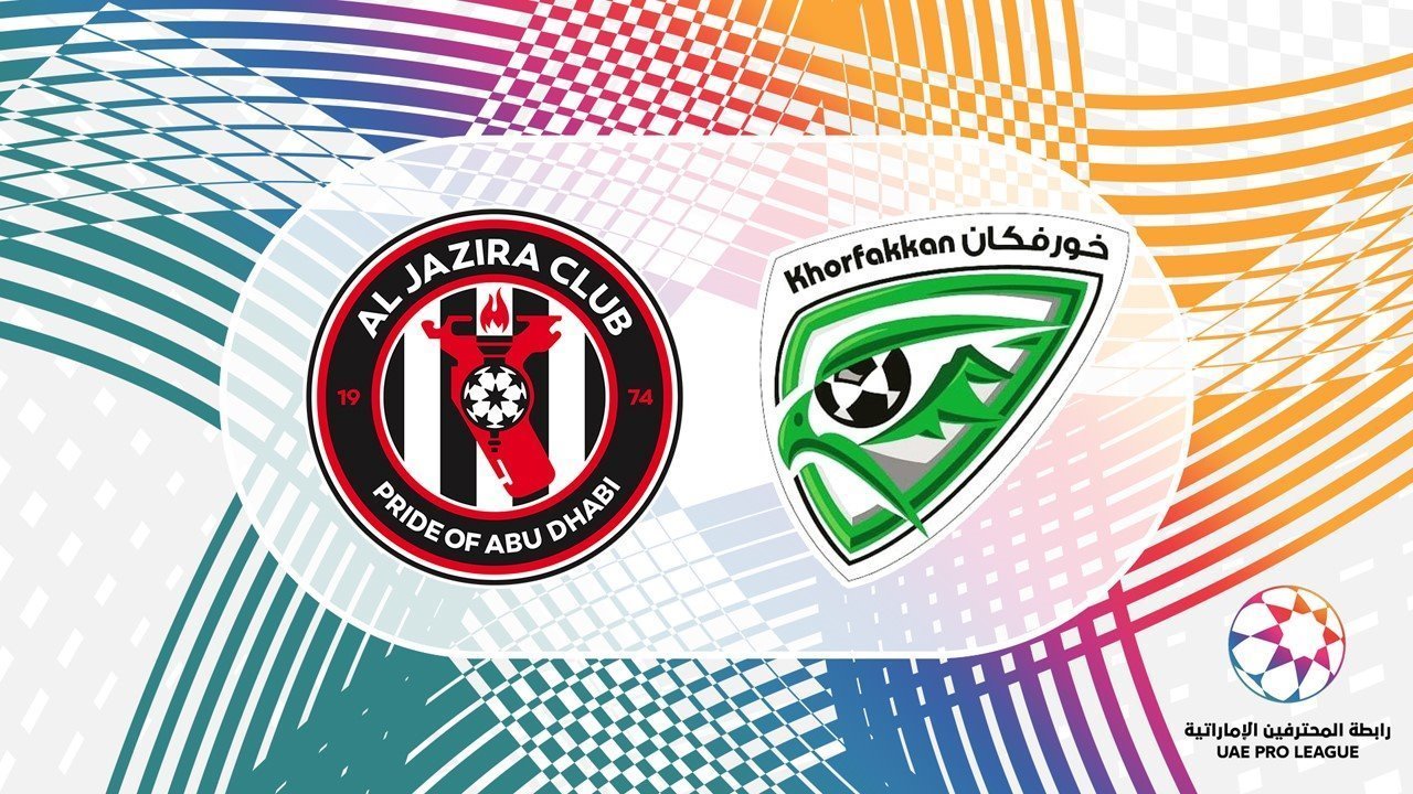 Al Jazira vs Khorfakkan poster