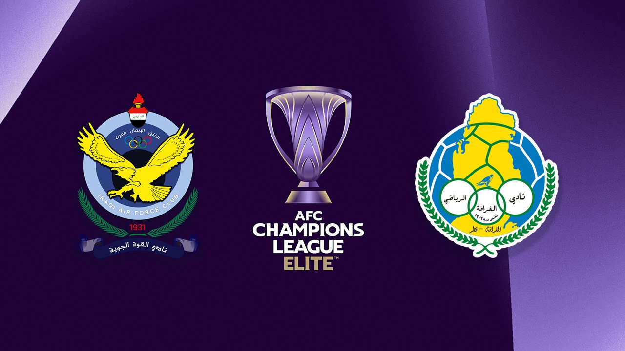Al-Quwa Al-Jawiya vs Al-Gharafa poster