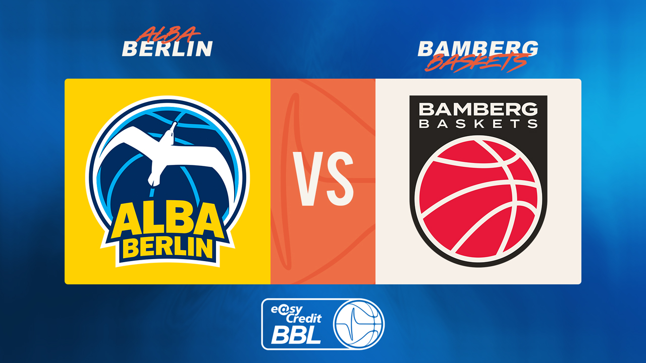 ALBA Berlin vs Bamberg Baskets poster
