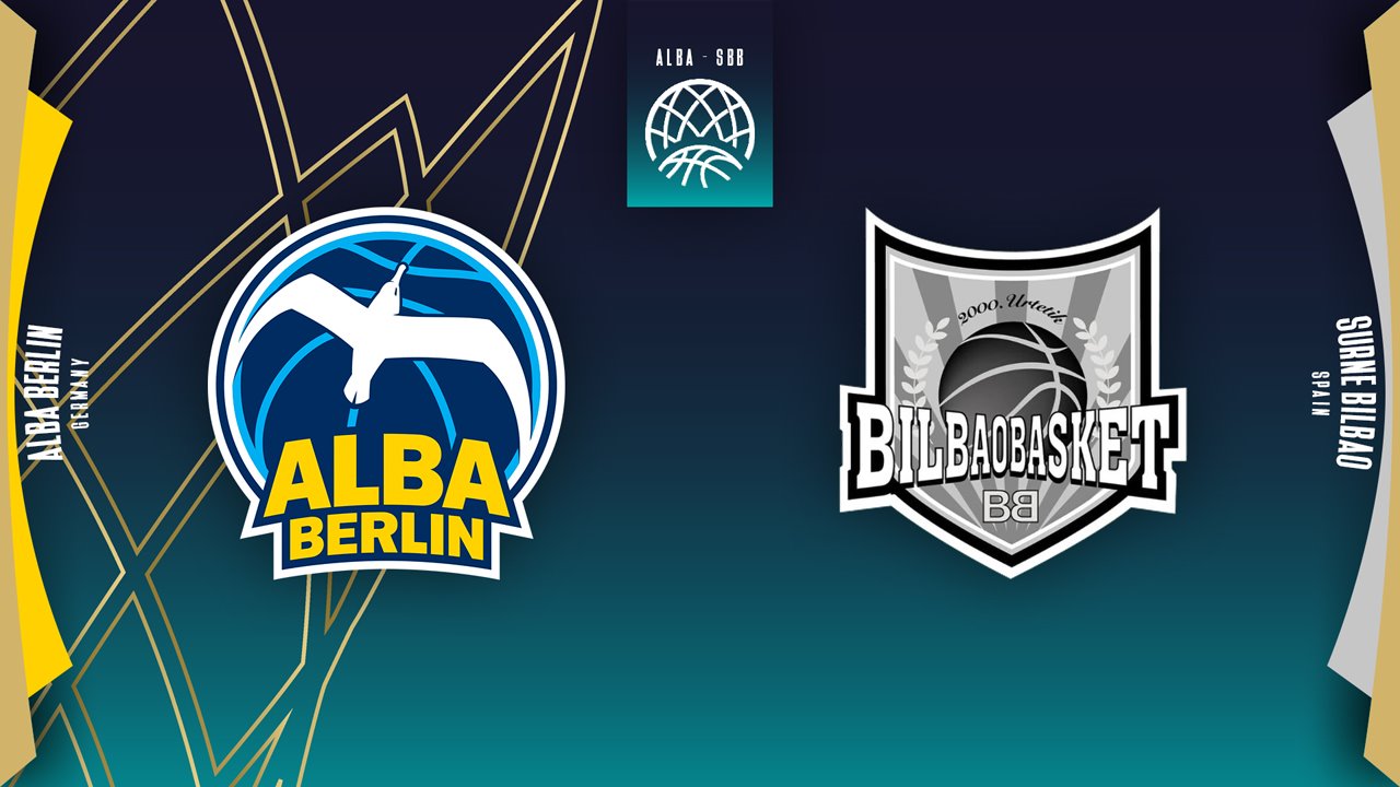 ALBA Berlin vs Bilbao Basket poster