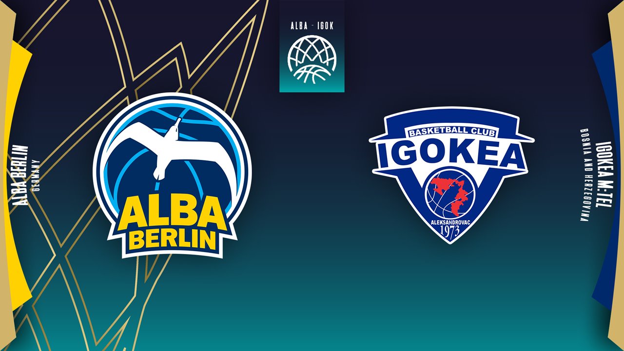 ALBA Berlin vs KK Igokea poster