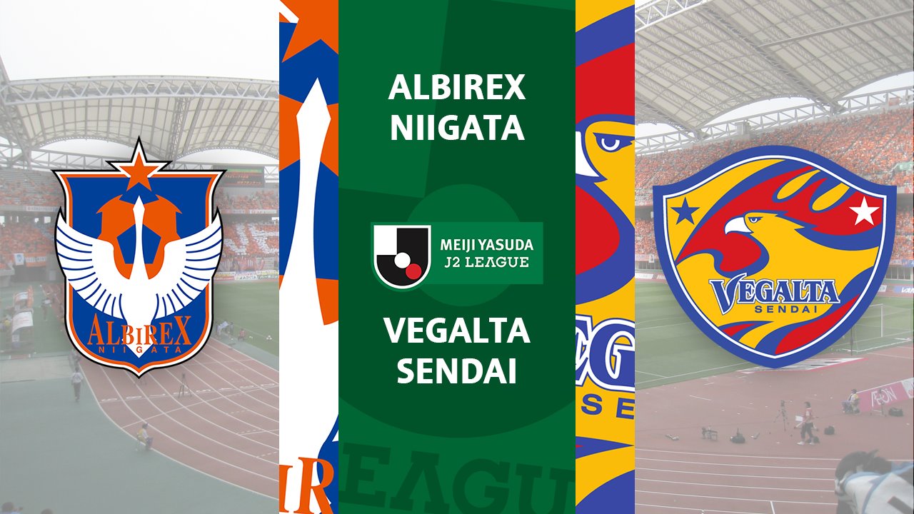 Albirex Niigata vs Vegalta Sendai poster