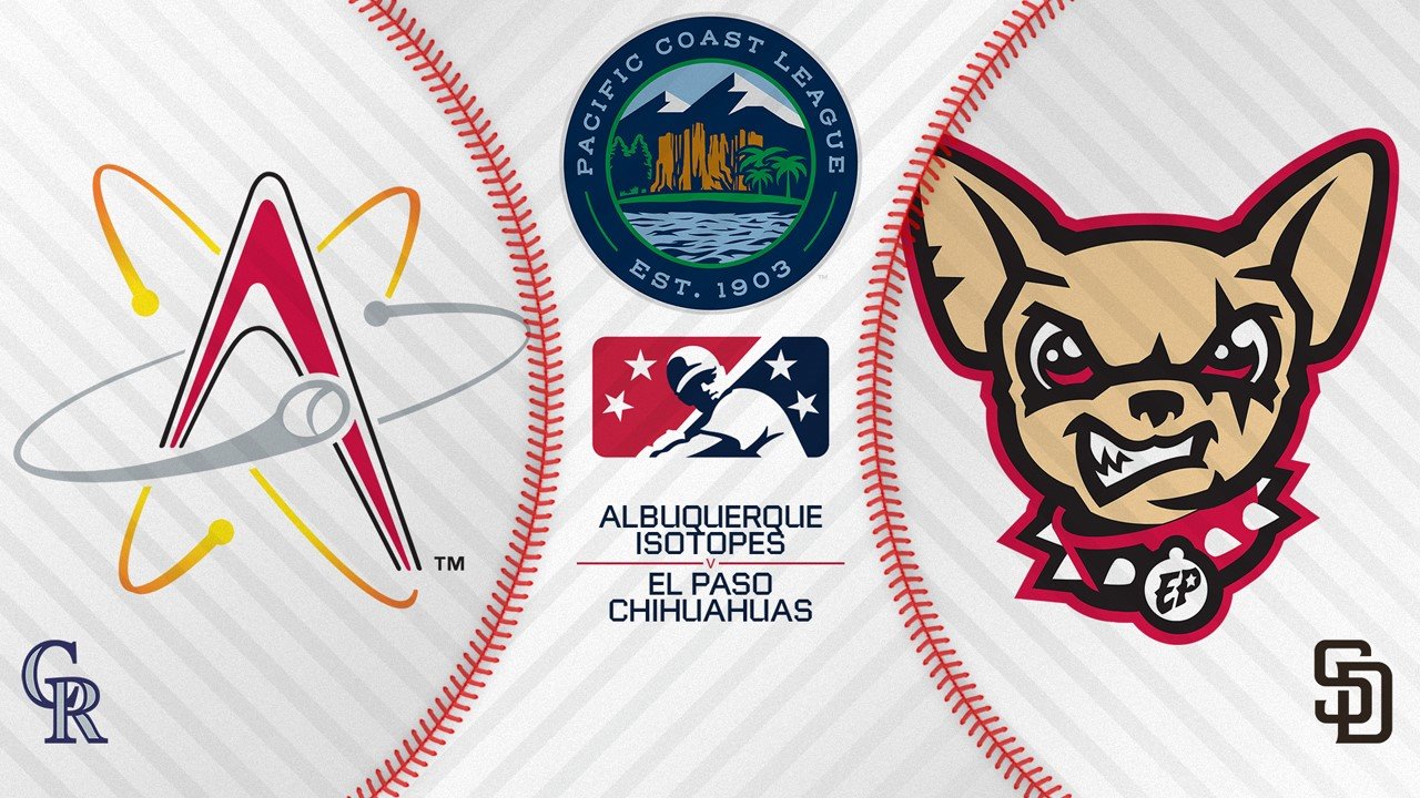Albuquerque Isotopes vs El Paso Chihuahuas poster