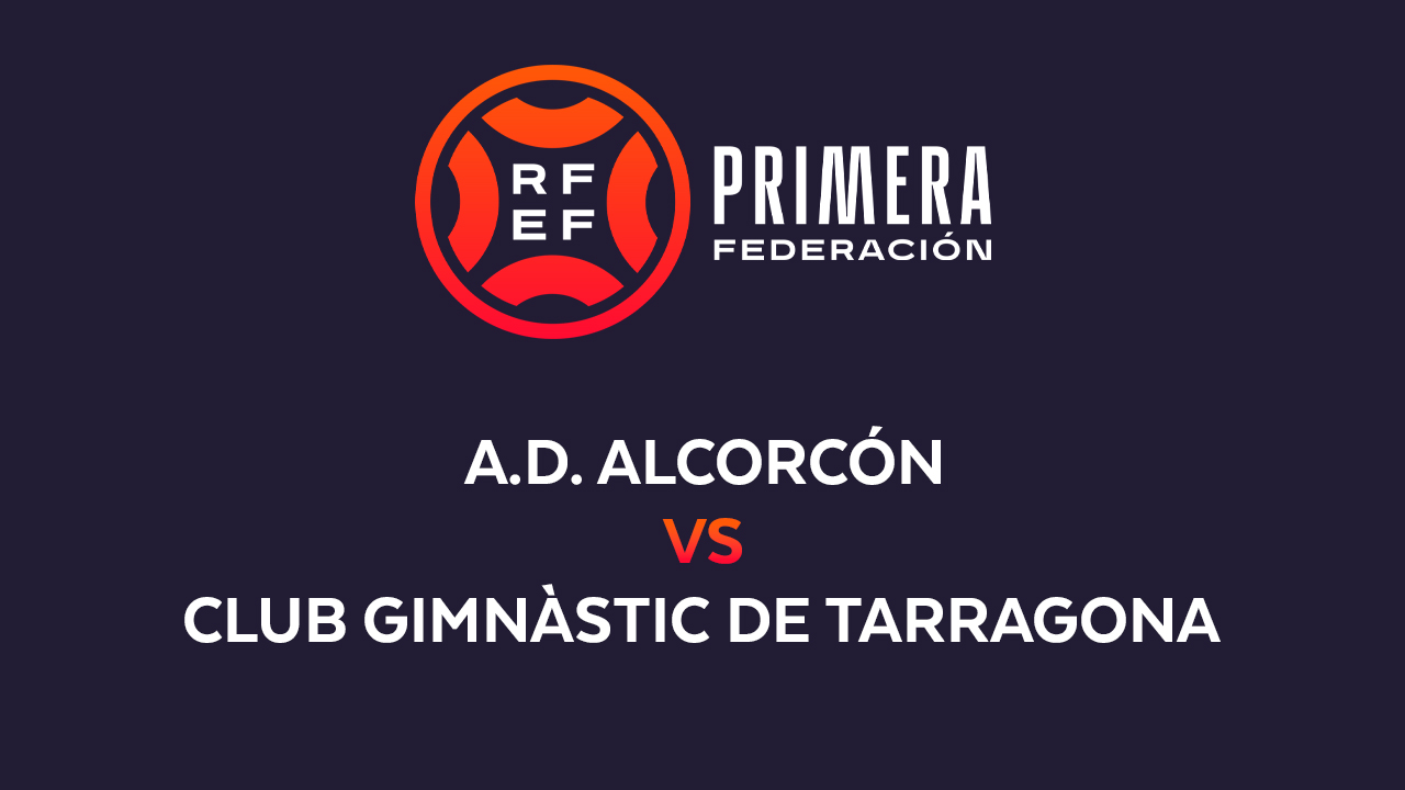 Alcorcón vs Gimnàstic poster