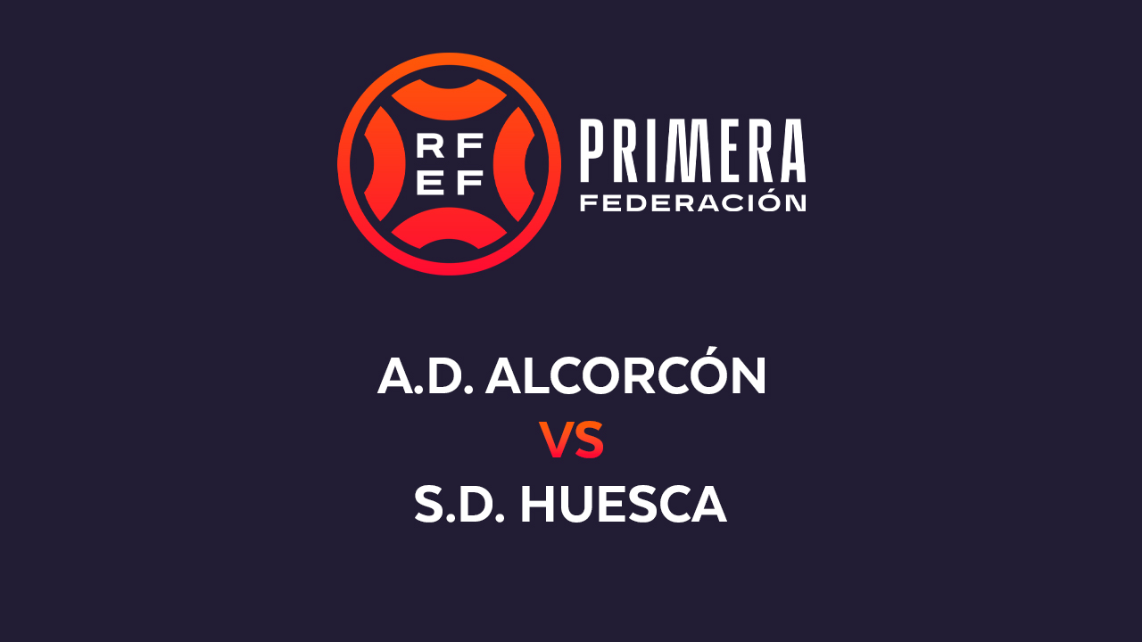 Alcorcón vs Huesca poster