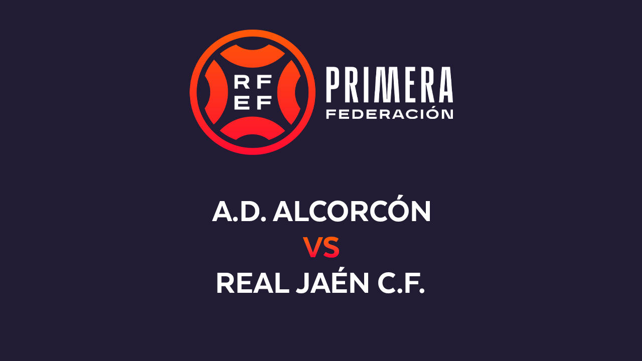 Alcorcón vs Real Jaén poster