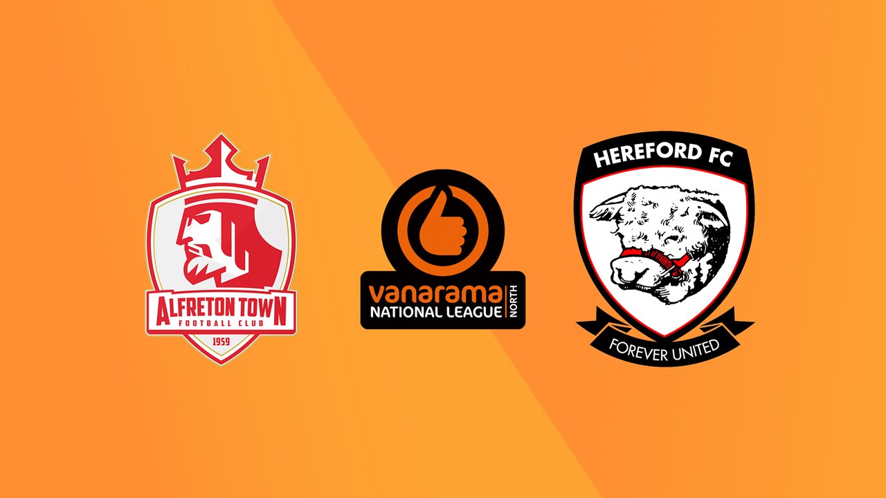 Alfreton Town vs Hereford poster