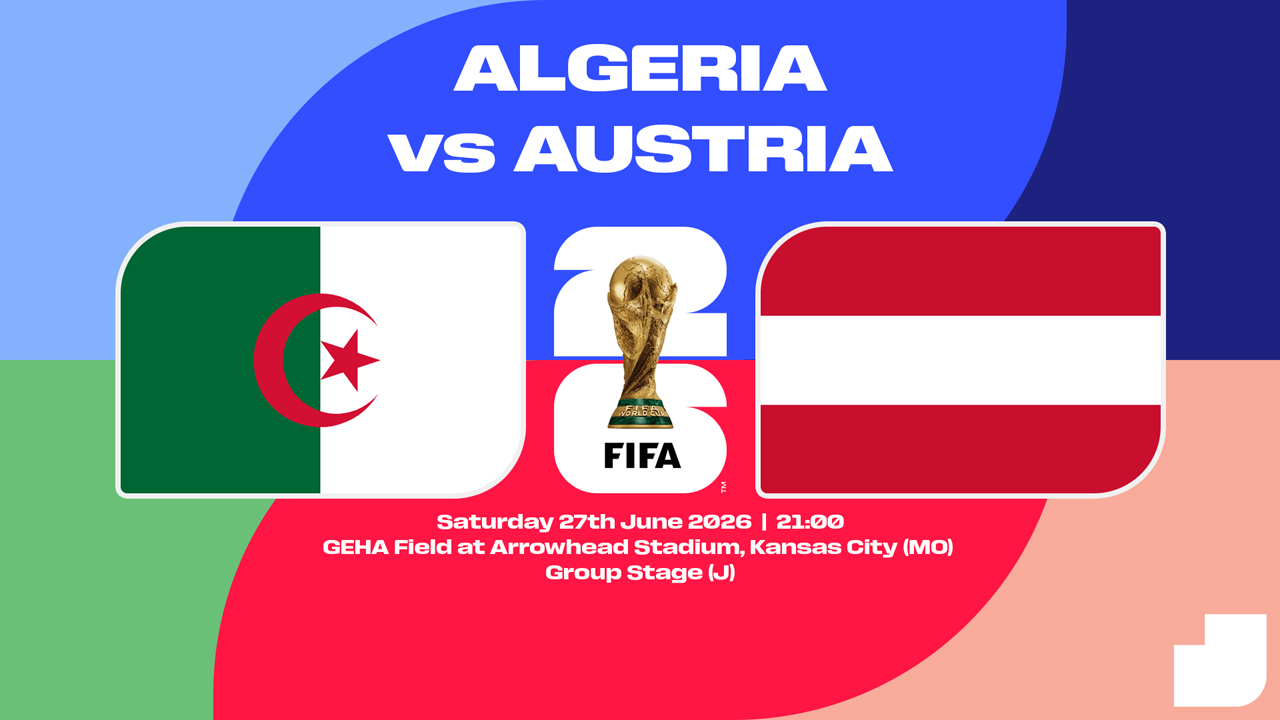 Algeria vs Austria poster