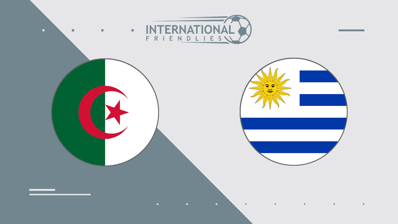 Algeria vs Uruguay poster