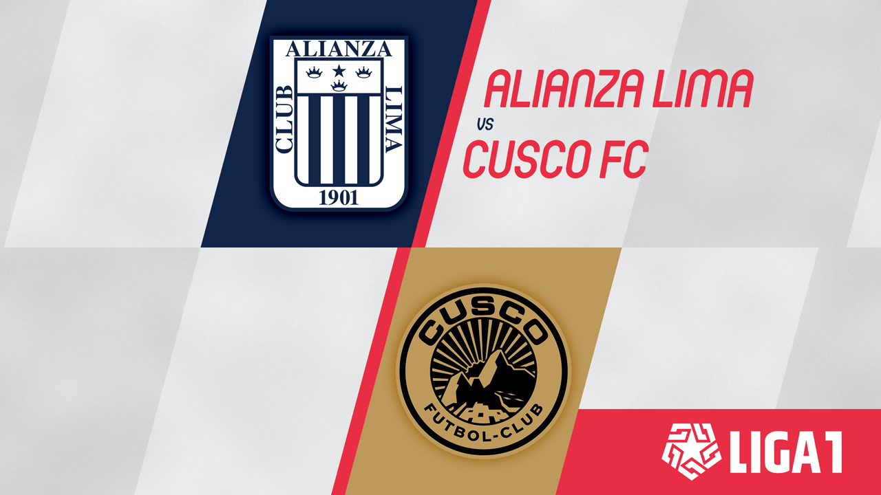 Alianza Lima vs Cusco poster