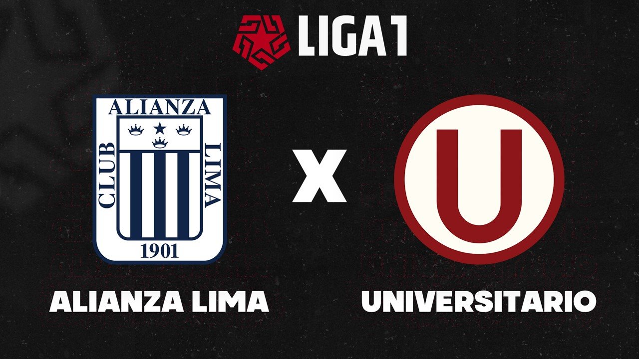 Alianza Lima vs Universitario poster